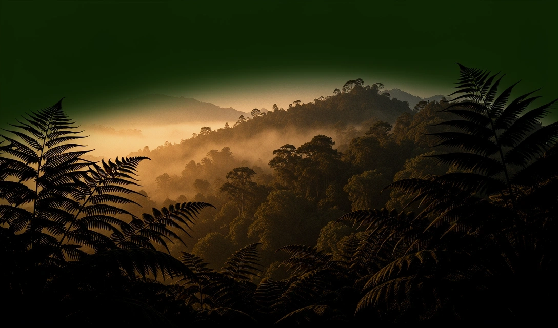 Indonesian landscape reflecting the source of our botanicals