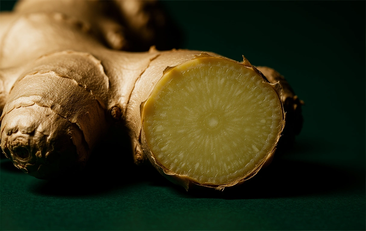 Ginger root specimen
